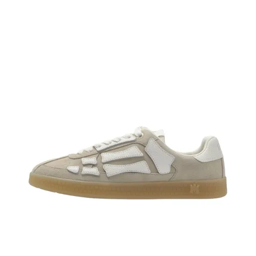 AMIRI PACIFIC BONES Низкие Кроссовки для скейтбординга Женские Бежевые