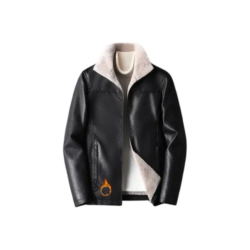 ZUOAN Мужские кожаные куртки