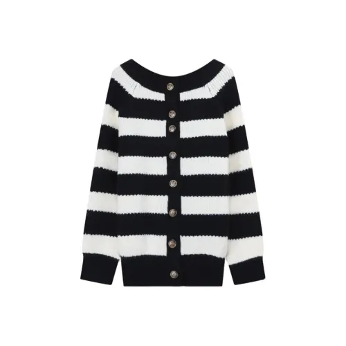 RTNH Черно-белые полосы Женские Трикотаж