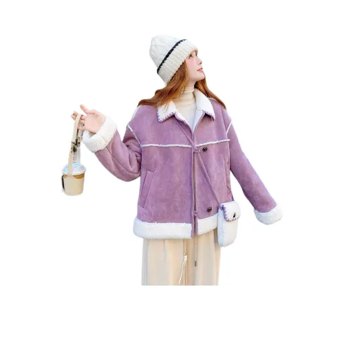 LAOYECHE Бархат Feel Пальто Женское