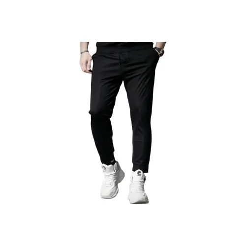 H 75 Черные Мужские Повседневные Штаны