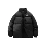 Чёрный, воротник-стойка, городской, минималистичный