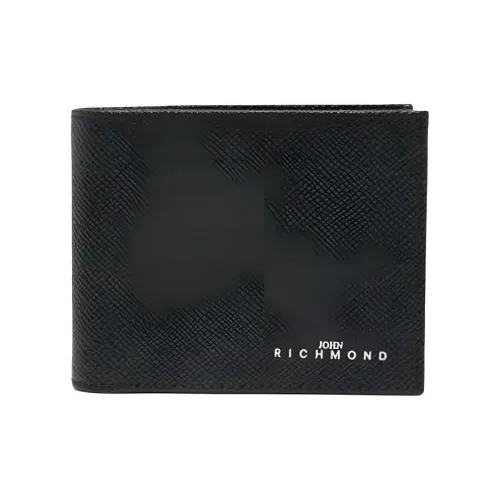 JOHN RICHMOND Телячья кожа Кошелек Мужской Черный