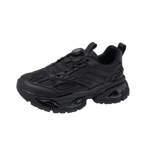 S. T.DUPONT Низкий топ толстая подошва кроссовки мужские черный серый