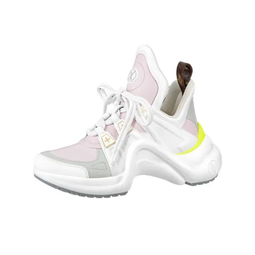 LOUIS VUITTON Archlight Устойчивая к истиранию Низкая Повседневная Обувь Женская Белая