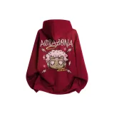 Бордовый (с флисовой подкладкой, улучшенный)