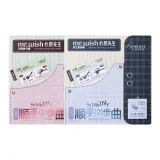 [Комбинация] Клей-основанные ресницы в стиле перьев *1 + Клей-основанные ресницы естественного вида *1