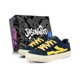 Темно-синий, синий, жёлтый