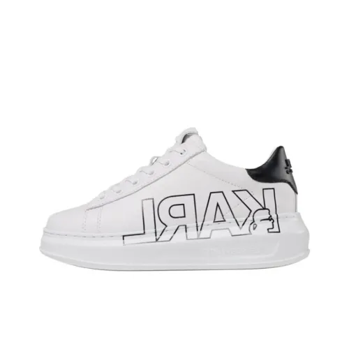 Karl Lagerfeld Низкие Кроссовки для скейтбординга Женские Белые