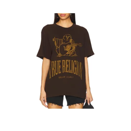 True Religion Коричневые Женские T-рубашки