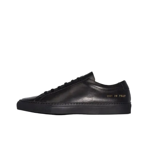 COMMON PROJECTS Achilles Low Топ Скейтборд Кроссовки Женские Черный