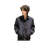 Темно-синий с флисовой подкладкой