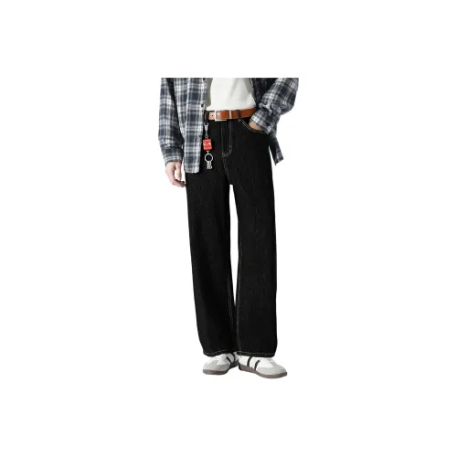 ESPRIT Оригинальный Черный Деним Унисекс Джинсы