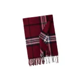 Бордовый Большой Клетчатый