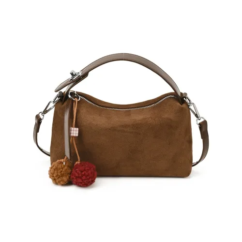 SANZHIXIAOYA ПУ (полиуретан) Замша Сумка Стандартная Женская Многоцветная