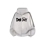 3-Stripes White Gray Thin [Премиум]