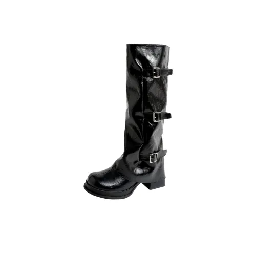 LANMOU Женские сапоги на высоком каблуке