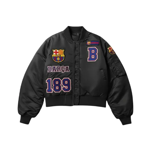 FCB ARCELONA Пуховик Унисекс