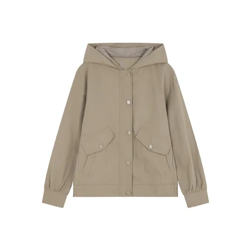 Mo Han Yi Mei Куртка Женская Горох Зеленый