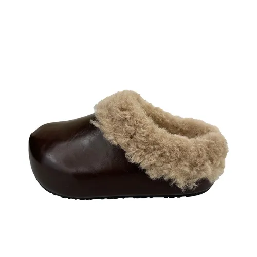 KLJK Резина Подошва Домашние Тапочки Женские