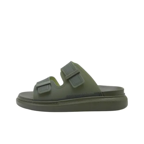 Alexander McQueen Hybrid Шлепанцы Мужские Зеленые