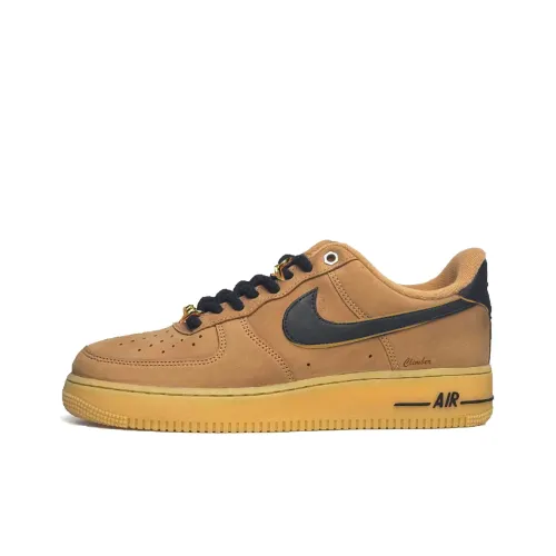 Nike Air Force 1 Climber Low Топ Кроссовки для скейтбординга Унисекс Коричневый