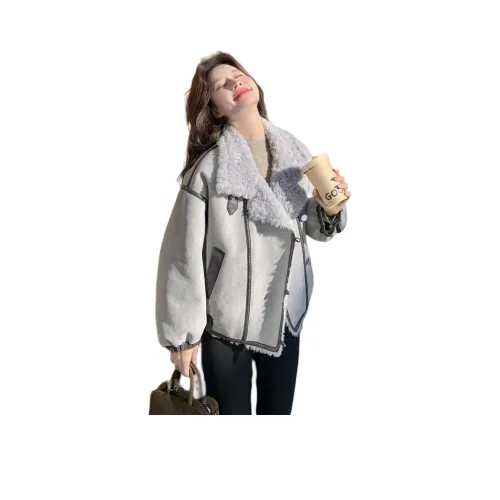 LAOYECHE Бархат Feel Пальто Женское