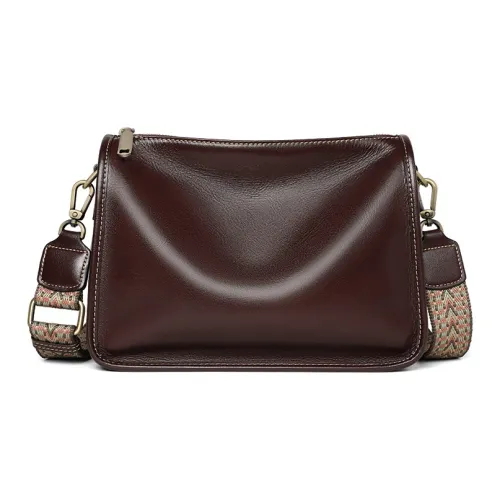 VINEY LOUIS VUITTON сумки Коровья кожа Сумка через плечо Стандартная Женская Винный Кофейный