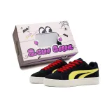 Чёрный, жёлтый, красный, шнурки (без подкладки)