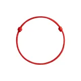 Браслет из красной нити 2 мм Peaceful