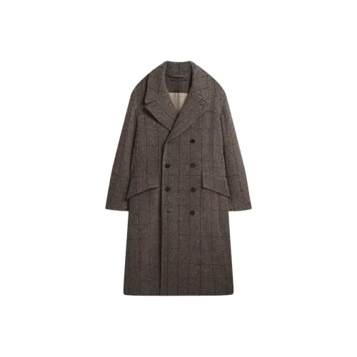 Dunhill Мужское пальто коричневого цвета