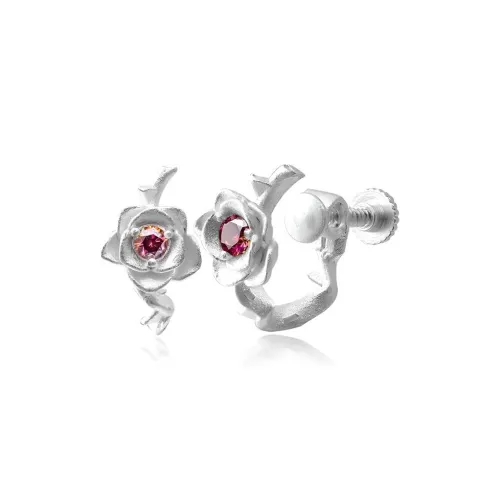 GUDUD Сплав Нижняя заколка On Серьги Унисекс