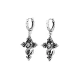 Серьги-кольца "Радужный Крест" [1 пара]