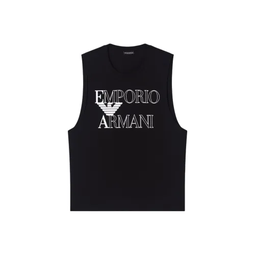 EMPORIO ARMANI Мужские черные майки