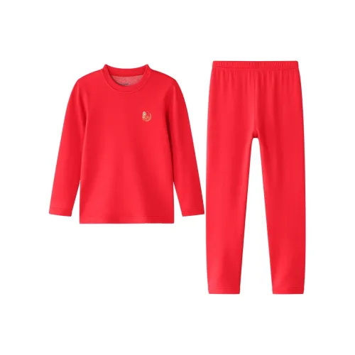 Red Bean 7196 Китайский Красный KIDS Комплекты нижнего белья