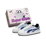 Белый, синий, белый, шнурки (без подкладки)