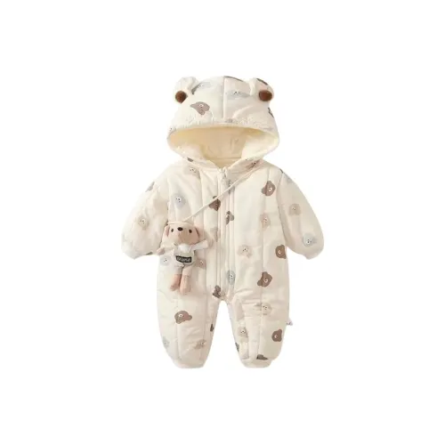 FrogPrince Бежевый A 3 Малыш Комбинезоны Ползунки