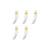 [5 пар] Белый
