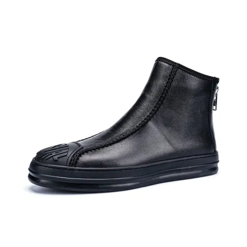 HAPPY DINO Ботильоны Мужские Черные