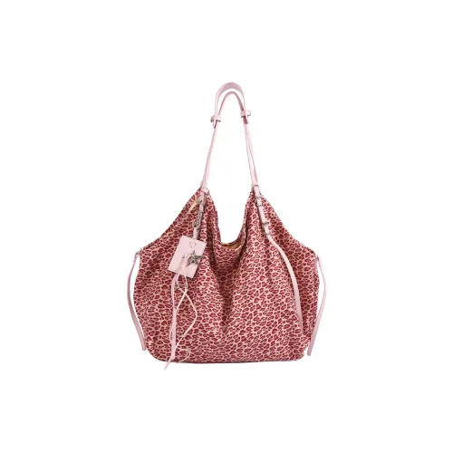 REDOO Замша Сумка через плечо Стандартная Женская Розовая Кофейная