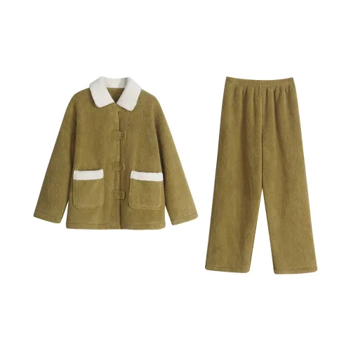 XUANZHITING Осенне-зимний комплект пижам для женщин