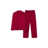 [Отложной воротник Женский 1 комплект] Зодиакальный год/Свадьба/Красный