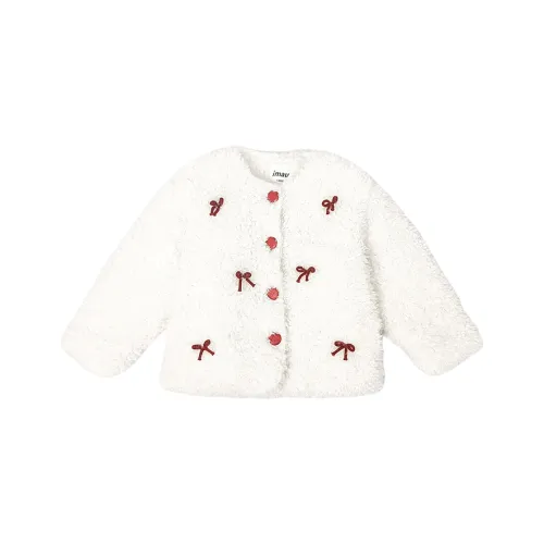 IMAU Белый KIDS Шерстяное пальто