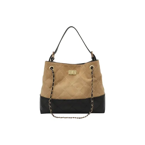 DANCANG ПУ (полиуретан) Сумка Стандартная Женская Хаки Черный Коричневый