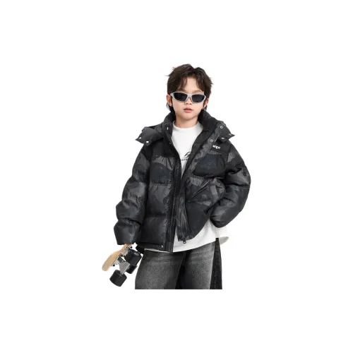 AIXINA Черный Серый Школьный возраст Пуховики