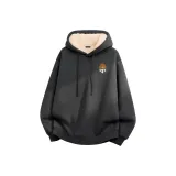 [Dense Шерпа] Темно-серый (Логотип на груди с капом из пряжи Tangshi)