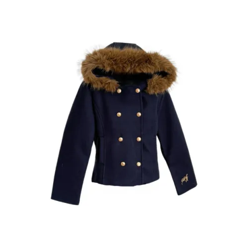 TSKIU Темно-синий Синий Женский Пуховик