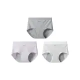 Средний серый + Светло-фиолетовый + Светло-серый [Экстра-большой, Широкий, Боковой слой для защиты от протечек]