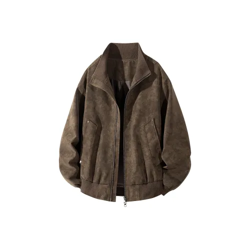 DOUBLEFISH Кожа Куртка Унисекс