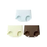 [Invisible Seamless 3 Pack] Oxygen Blue + Twist Green + Chocolate